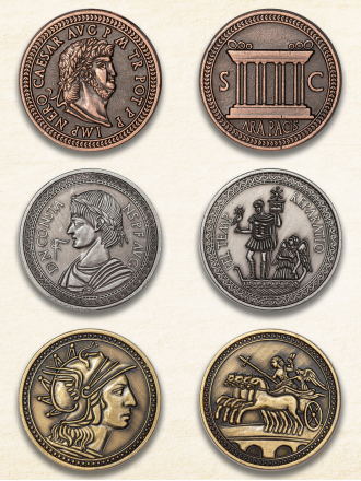 LARP Münzen "Römer"